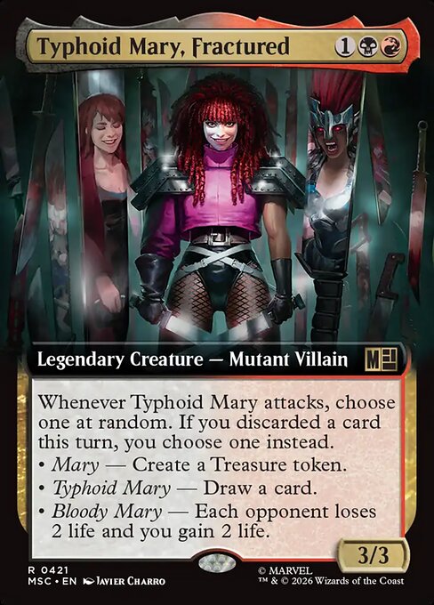 Typhoid Mary, Fractured [Extended Artwork]