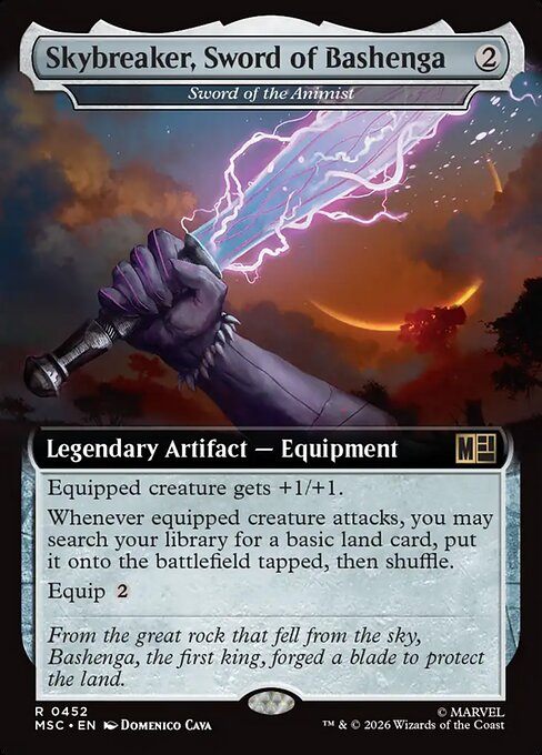 Skybreaker, Sword of Bashenga (Sword of the Animist) [Extended Artwork]