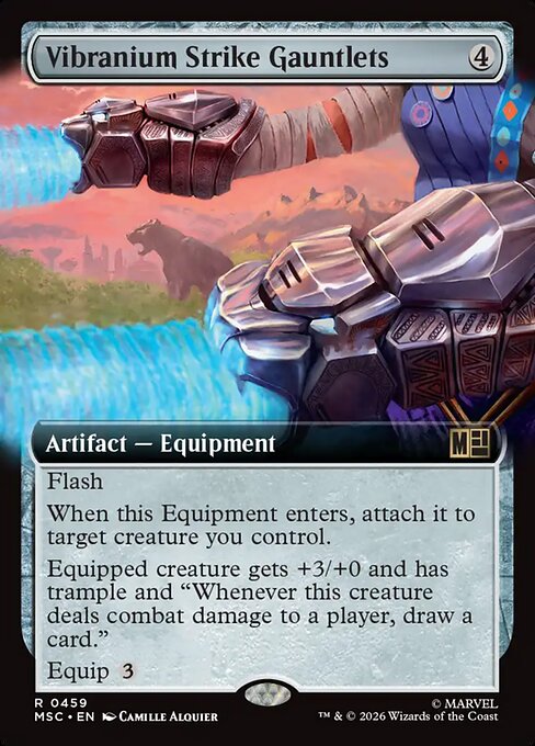 Vibranium Strike Gauntlets [Extended Artwork]