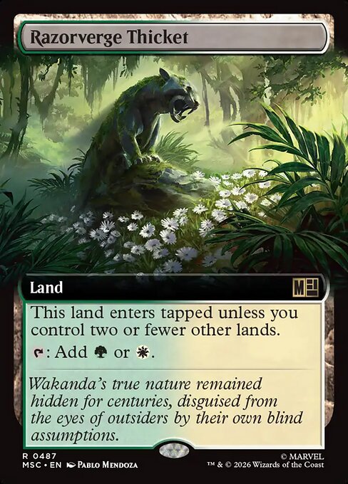 Razorverge Thicket [Extended Artwork]