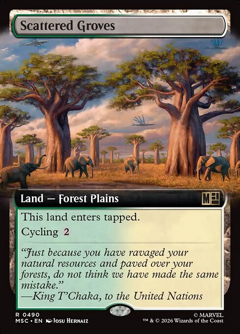 Scattered Groves [Extended Artwork]