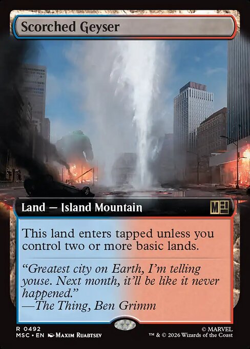Scorched Geyser [Extended Artwork]