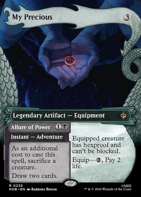 My Precious // Allure of Power [Dragon Hoard Frame Foil]