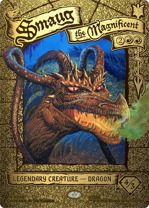 Smaug the Magnificent [Gleaming Gold Foil]