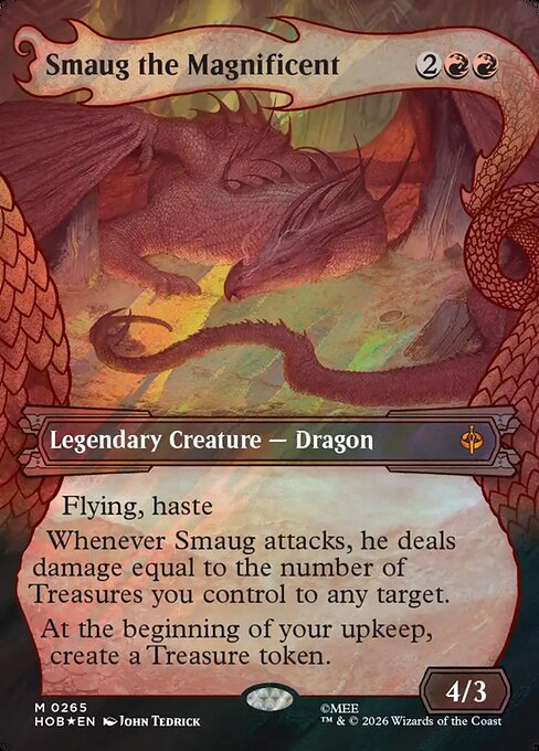 Smaug the Magnificent [Dragon Hoard Frame Surge Foil]