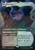 My Precious // Allure of Power [Dragon Hoard Frame Surge Foil]
