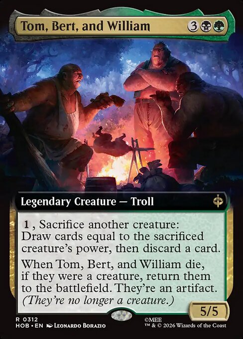 Tom, Bert, and William [Extended Artwork]