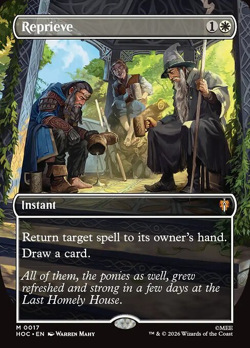 Reprieve [Borderless Classic Artist Foil]