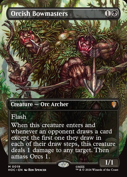 Orcish Bowmasters [Borderless Classic Artist]