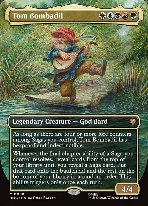 Tom Bombadil [Borderless Classic Artist Foil]