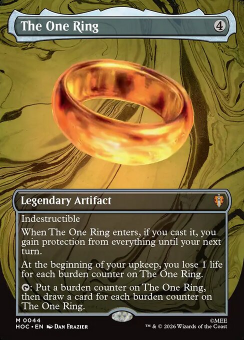 The One Ring [Borderless Classic Artist Foil]
