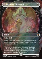 Galadriel's Dismissal [Borderless Classic Artist Surge Foil]