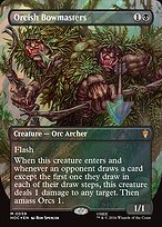 Orcish Bowmasters [Borderless Classic Artist Surge Foil]
