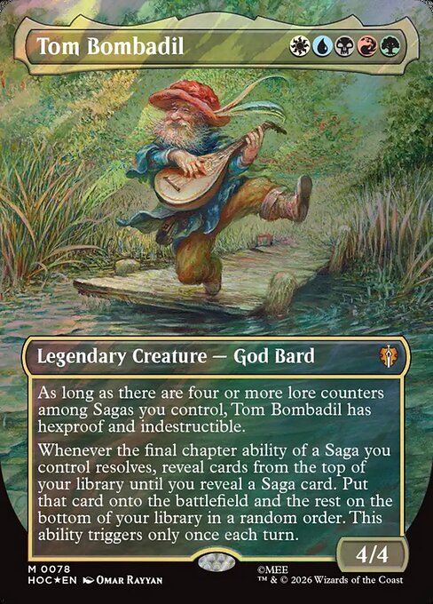 Tom Bombadil [Borderless Classic Artist Surge Foil]