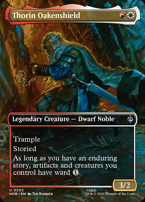 Thorin Oakenshield [Borderless Scene Foil]