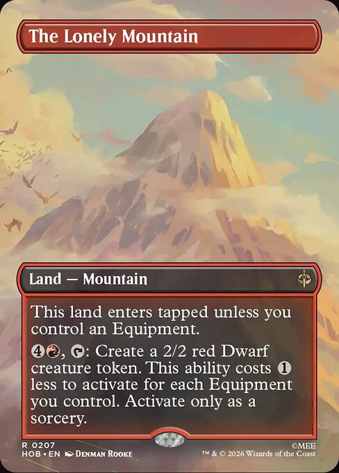 The Lonely Mountain [Borderless Scene Foil]