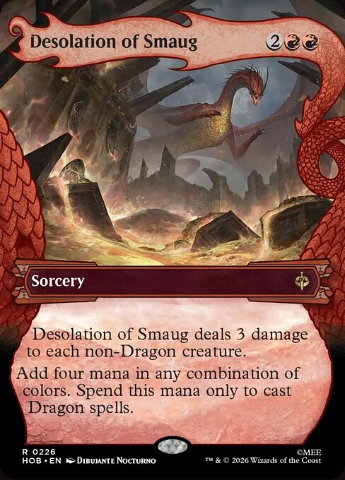 Desolation of Smaug [Dragon Hoard Frame Foil]