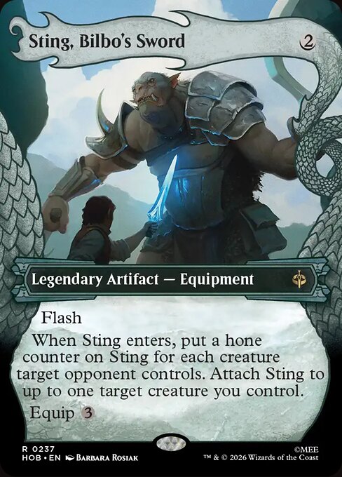 Sting, Bilbo's Sword [Dragon Hoard Frame]