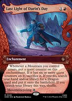 Last Light of Durin's Day [Dragon Hoard Frame]