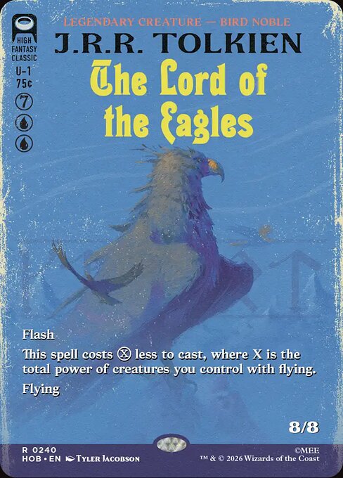 The Lord of the Eagles [Book Cover]