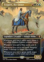 Aragorn, the Uniter [Borderless Classic Artist]