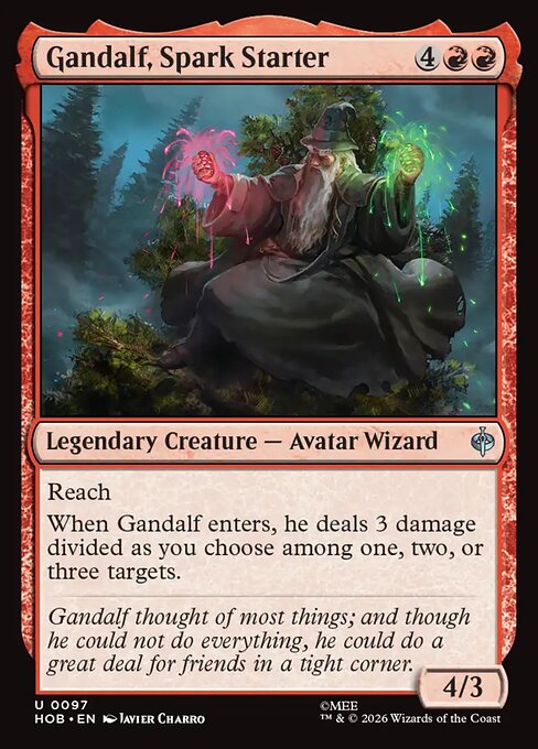 Gandalf, Spark Starter [Foil]