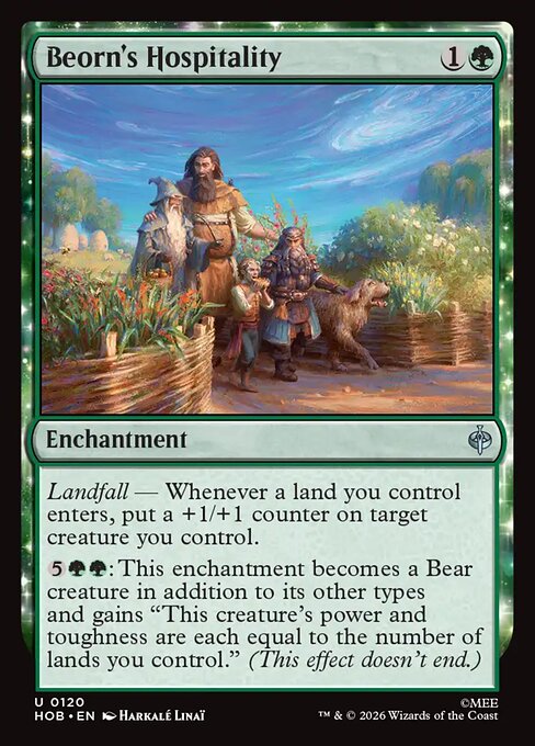 Beorn's Hospitality [Foil]