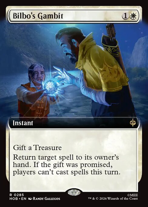 Bilbo's Gambit [Extended Artwork Foil]