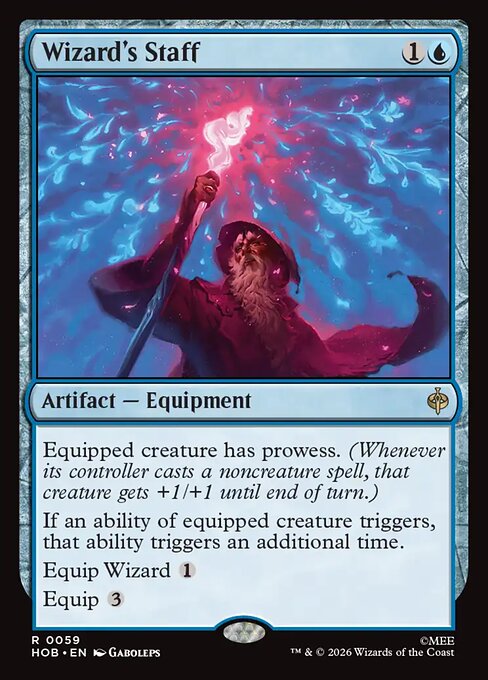 Wizard's Staff [Foil]