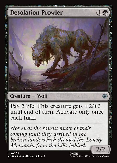 Desolation Prowler [Foil]