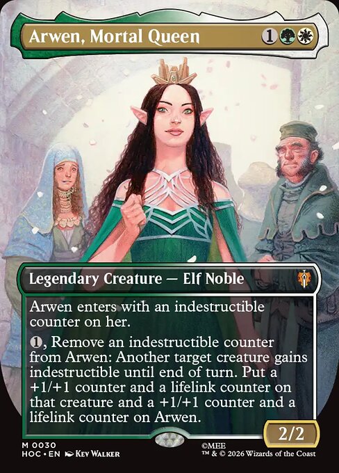 Arwen, Mortal Queen [Borderless Classic Artist]