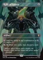 Relic of Sauron [Borderless Classic Artist Surge Foil]