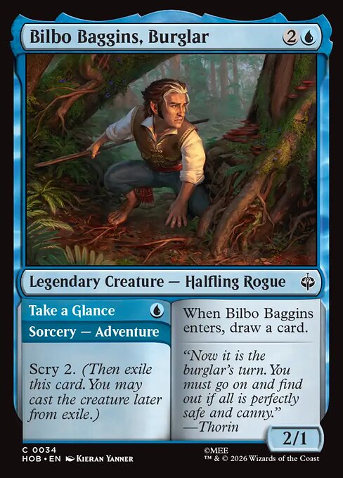 Bilbo Baggins, Burglar // Take a Glance [Foil]