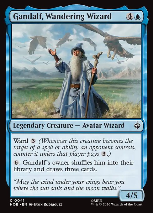 Gandalf, Wandering Wizard [Foil]