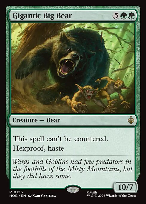 Gigantic Big Bear [Foil]