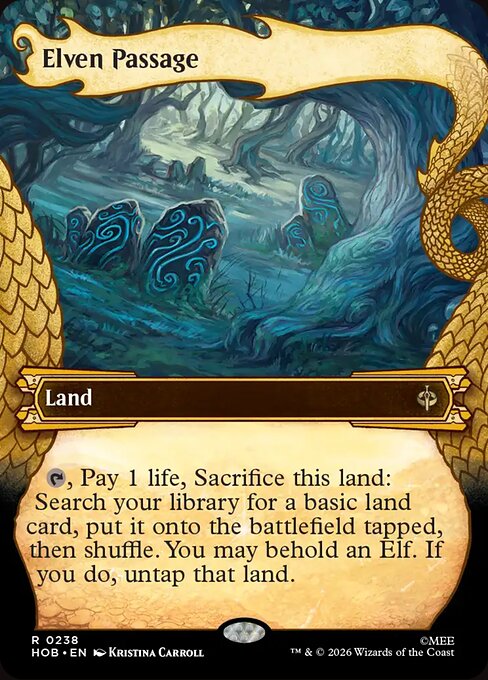 Elven Passage [Dragon Hoard Frame Foil]
