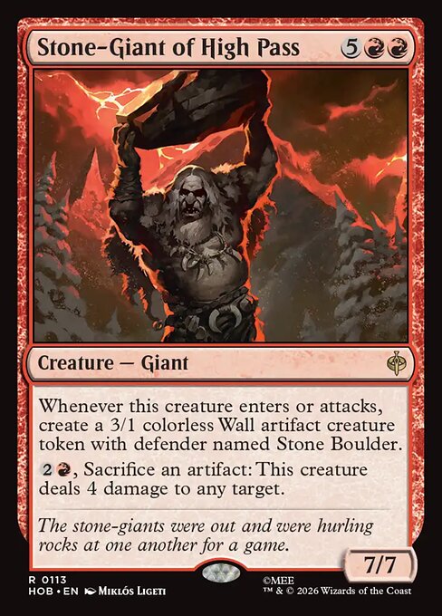 Stone-Giant of High Pass [Foil]