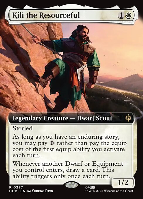 Kíli the Resourceful [Extended Artwork Foil]