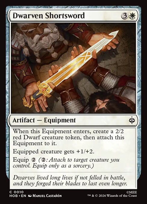 Dwarven Shortsword [Foil]