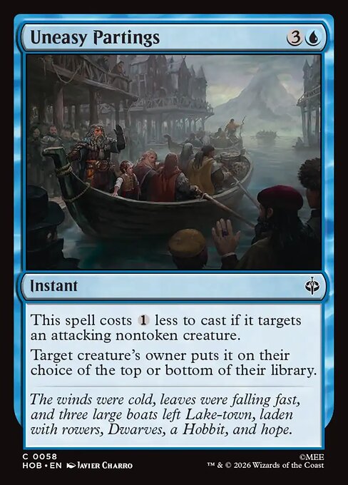 Uneasy Partings [Foil]