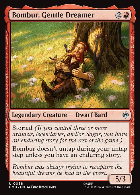 Bombur, Gentle Dreamer [Foil]