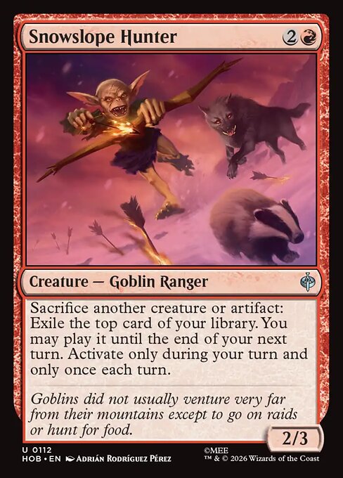 Snowslope Hunter [Foil]