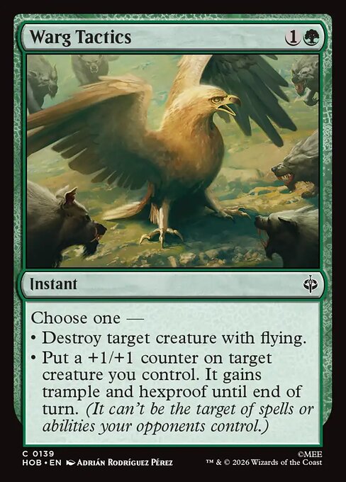 Warg Tactics [Foil]