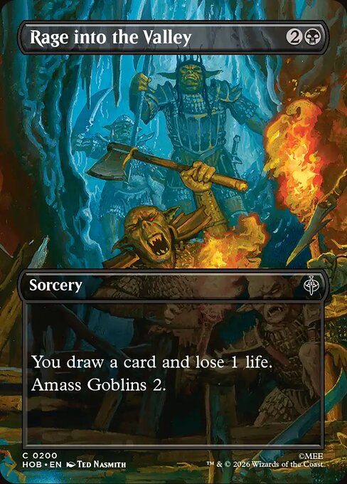 Rage into the Valley [Borderless Scene Foil]