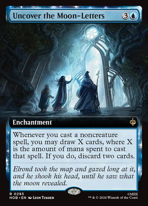 Uncover the Moon-Letters [Extended Artwork Foil]