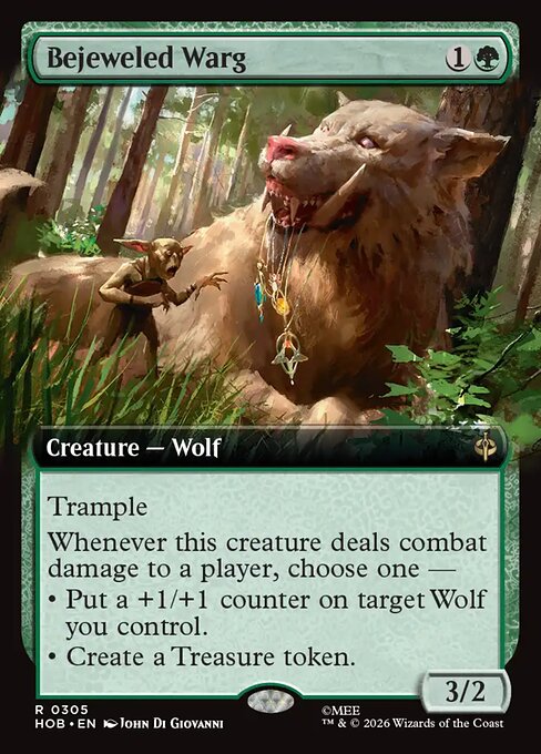 Bejeweled Warg [Extended Artwork]