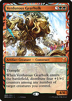 Verdurous Gearhulk [Showcase Foil]