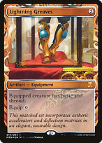 Lightning Greaves [Showcase Foil]
