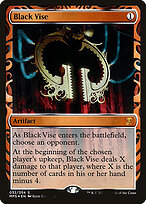Black Vise [Showcase Foil]