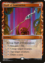 Staff of Domination [Showcase Foil]